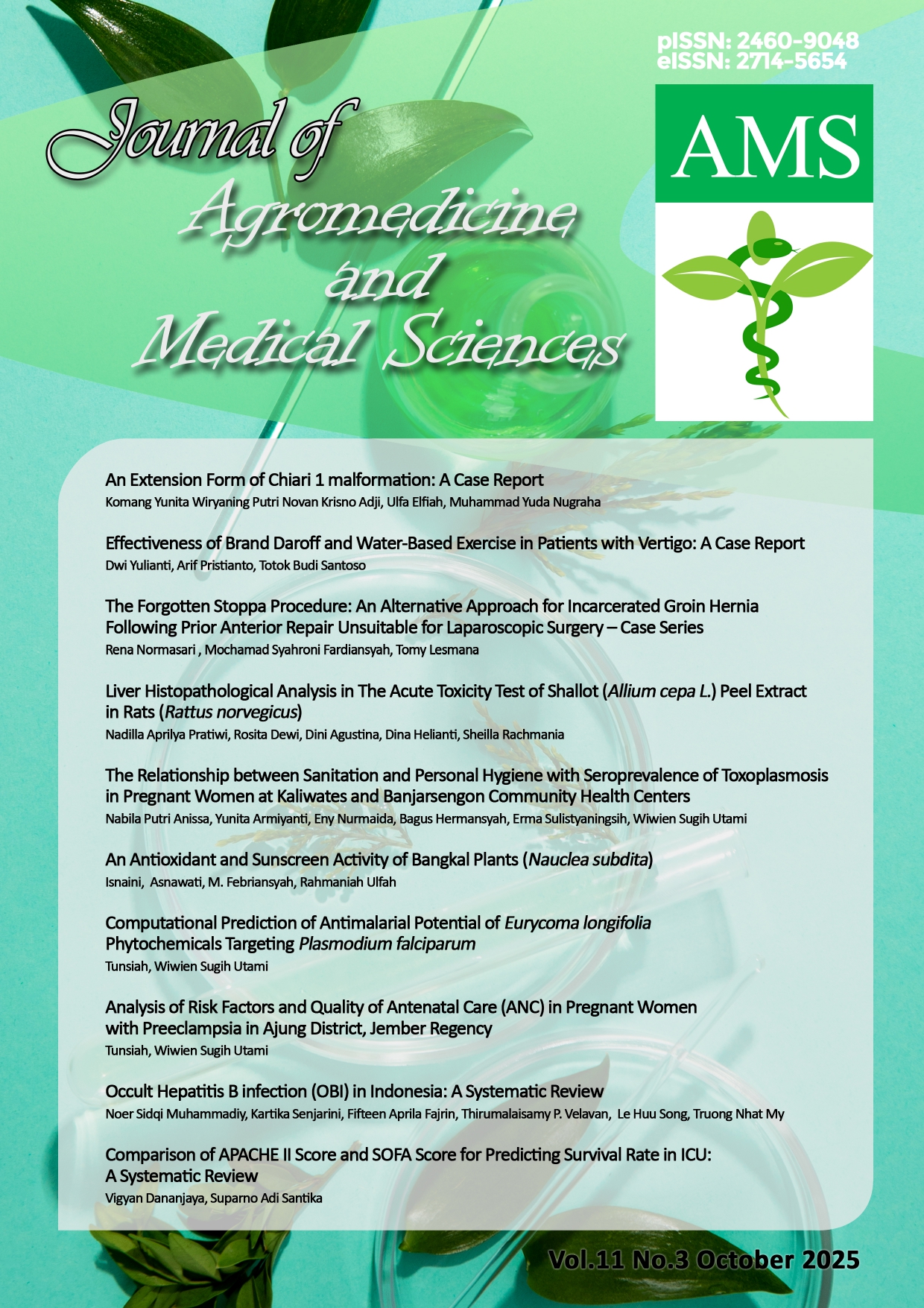 					View Vol. 11 No. 3 (2025)
				